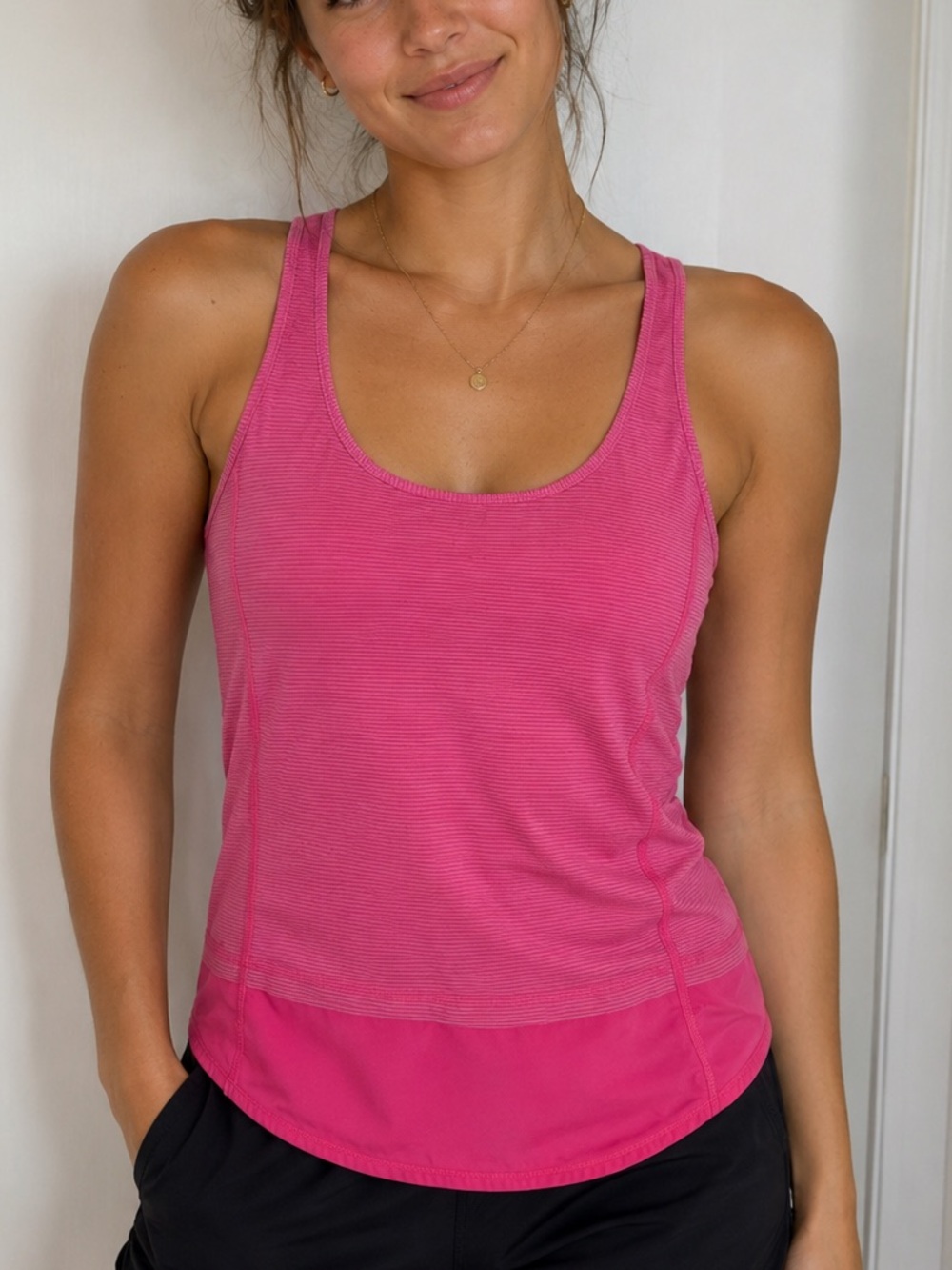 Lululemon Run: Mod Moves Singlet - Pink